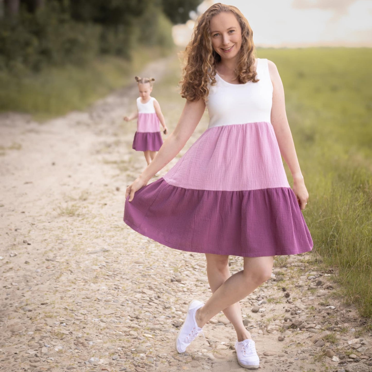 Chemise et robe Kathrin et Mini Kathrin de Partnerlook