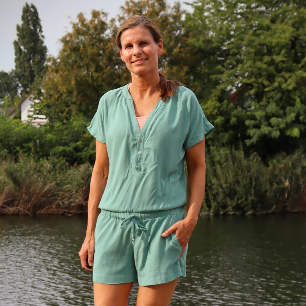 Flora Jumpsuit, Bluse & Hose Gr. 32 - 52