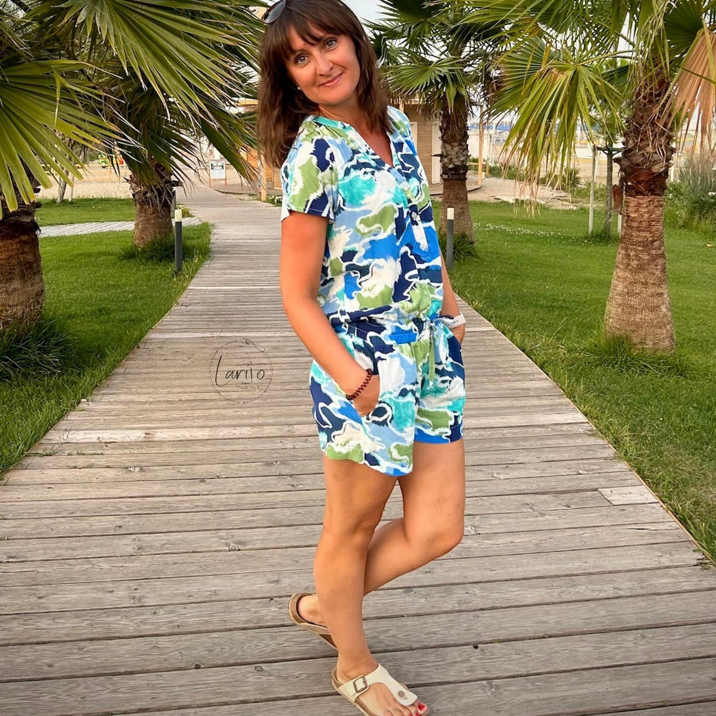 Flora Jumpsuit, Bluse & Hose Gr. 32 - 52