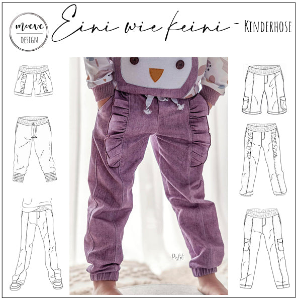 Eini wie keini - Kinderhose Gr. 98 - 164
