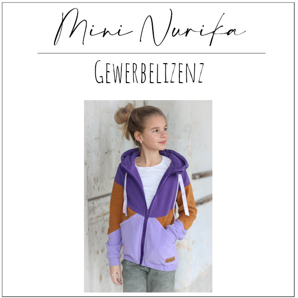 Commercial License Sweat Jacket Mini Nurika