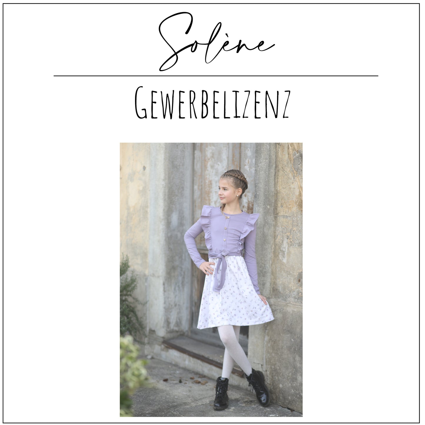 Gewerbelizenz Kleid Solène