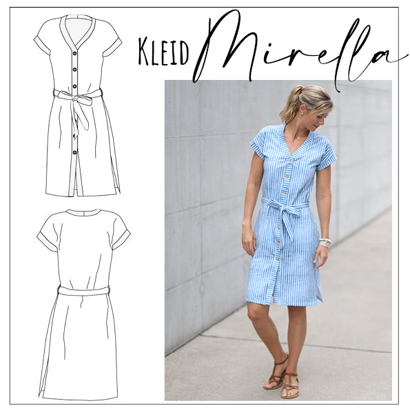 Robe en jersey taille Mirella 32 - 52