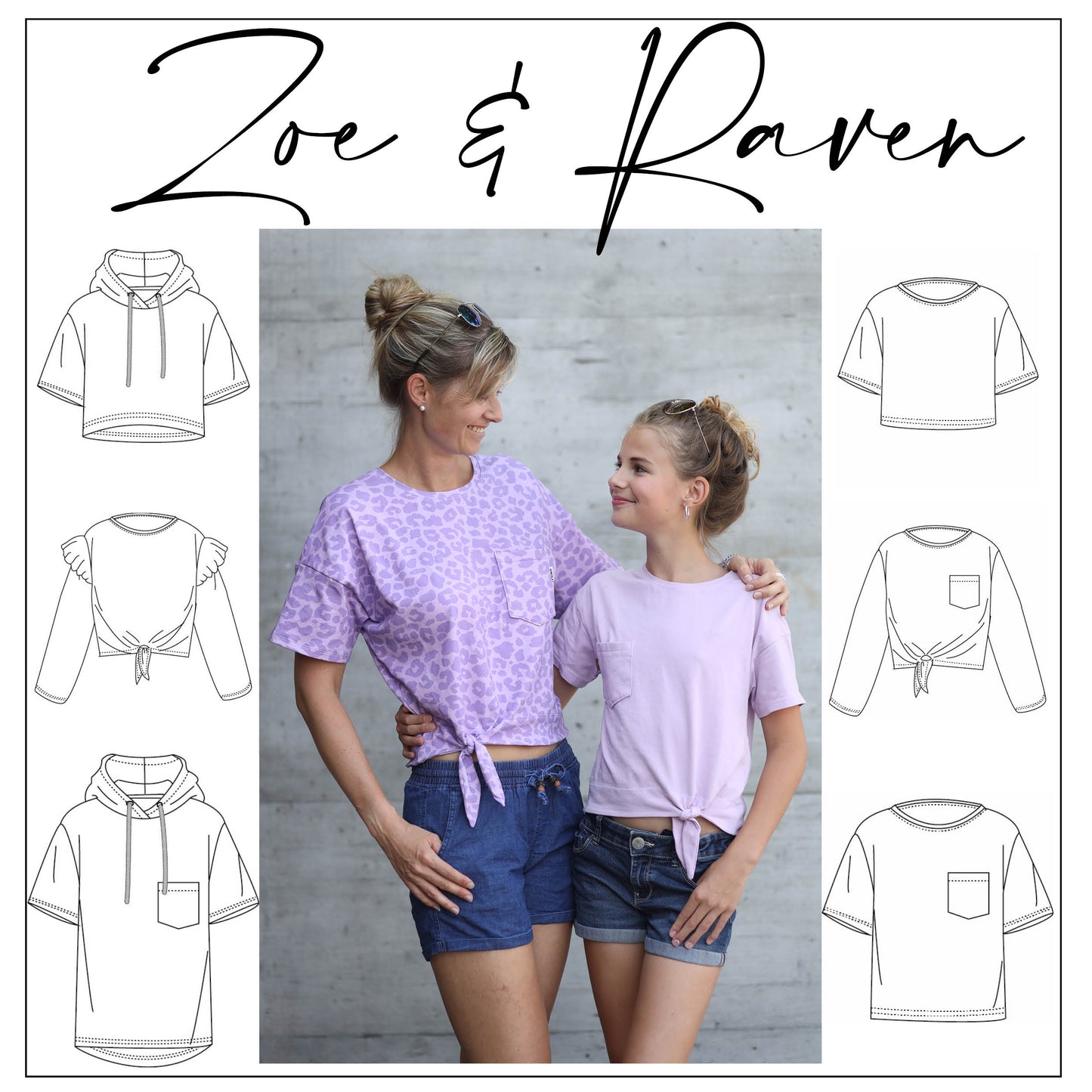Partnerlook Shirt Zoe & Raven