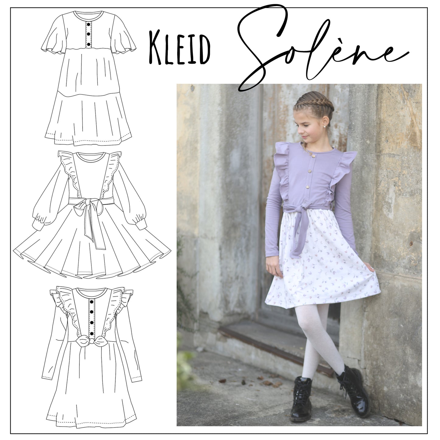 Kleid Solène Gr. 86 - 164