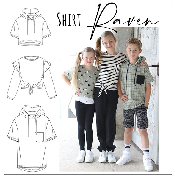 Chemise Raven taille 86 - 164
