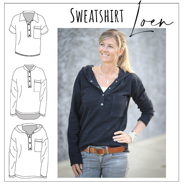 Sweat-shirt taille Loen 32 - 52