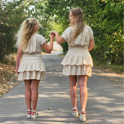 Partnerlook Skort s'Volängli & Mini Skort s'Volängli