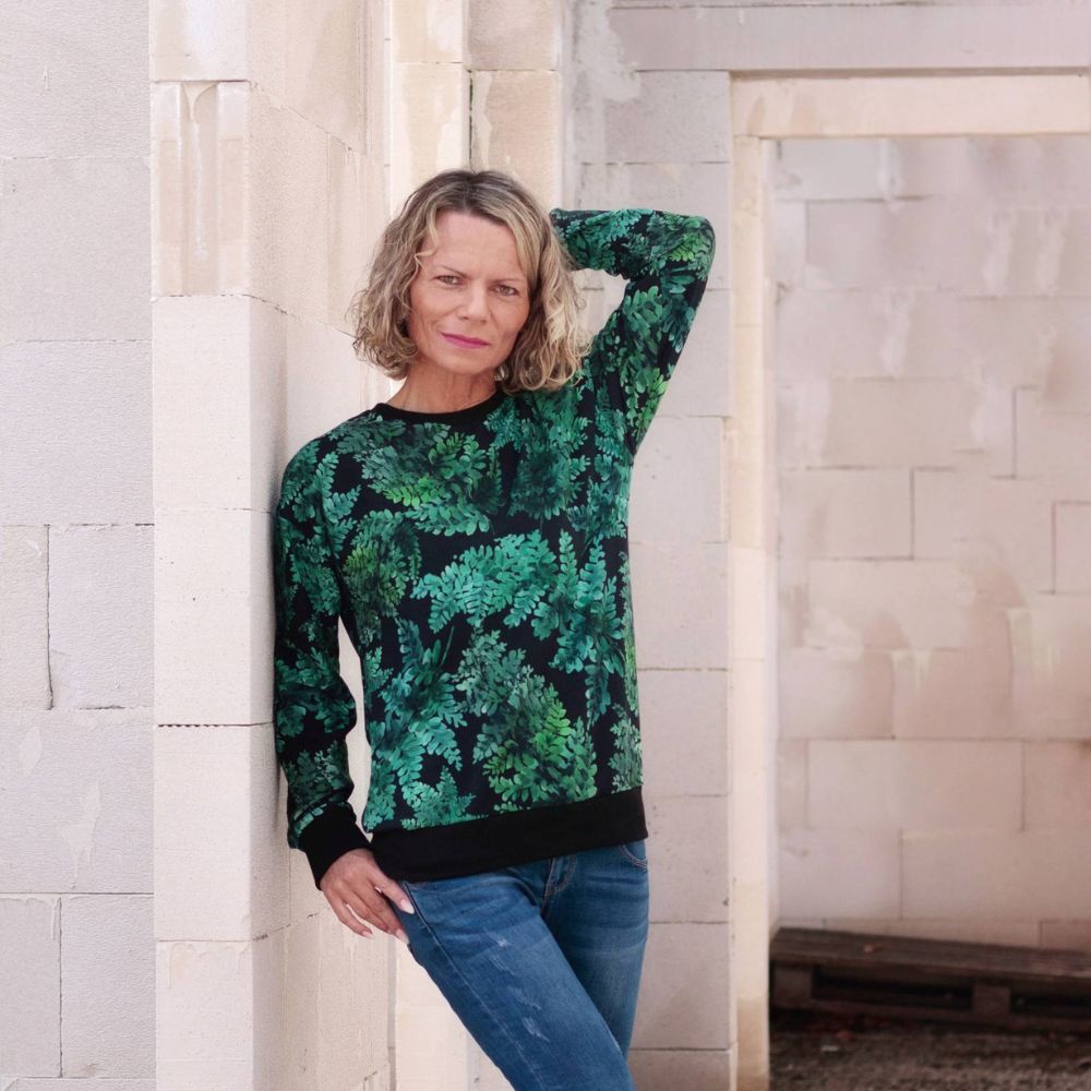 Schnittmuster Hoodie und Kleid Wiisshornblick Gr. 32 - 52