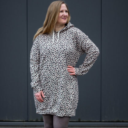 Schnittmuster Hoodie und Kleid Wiisshornblick Gr. 32 - 52