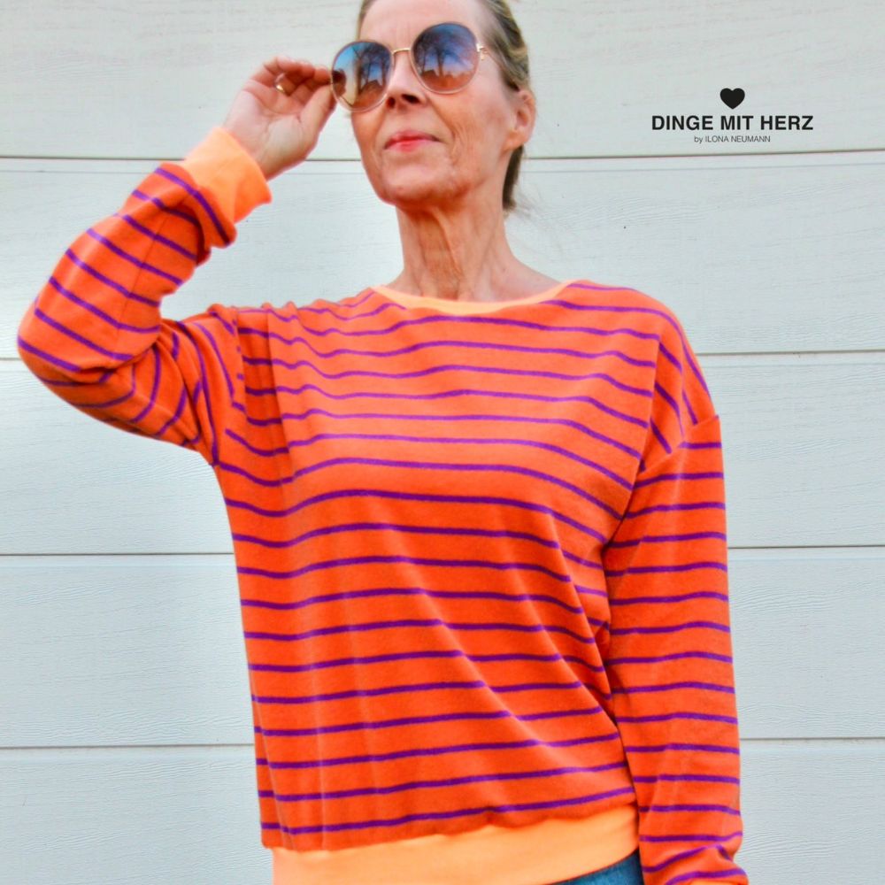 Schnittmuster Hoodie und Kleid Wiisshornblick Gr. 32 - 52