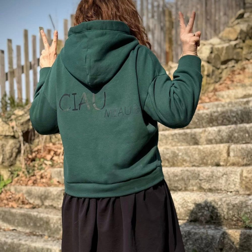 Schnittmuster Hoodie und Kleid Wiisshornblick Gr. 32 - 52