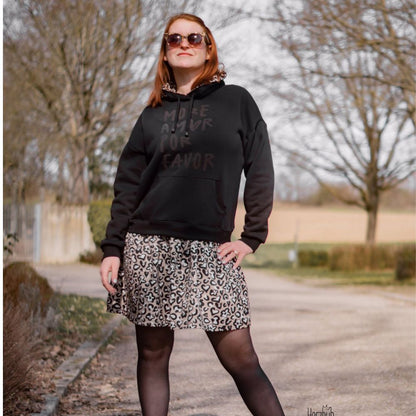 Schnittmuster Hoodie und Kleid Wiisshornblick Gr. 32 - 52