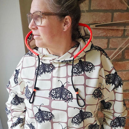Schnittmuster Hoodie und Kleid Wiisshornblick Gr. 32 - 52