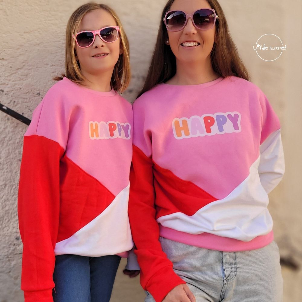 Schnittmuster Partnerlook Wiisshornblick & Mini Wiisshornblick