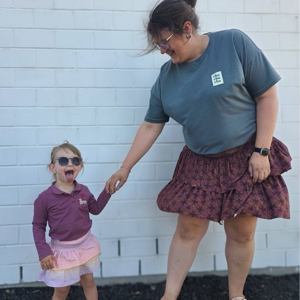 Partnerlook Skort s'Volängli & Mini Skort s'Volängli