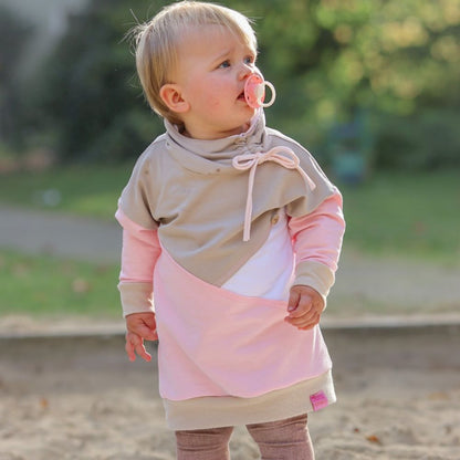 Schnittmuster Mini Hoodie und Kleid Wiisshornblick Gr. 86 - 164