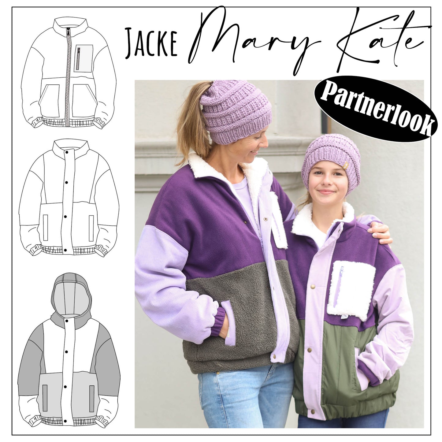 Partnerlook Jacke Mary Kate & Mini Mary Kate