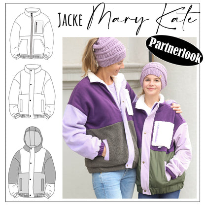 Partnerlook Jacke Mary Kate & Mini Mary Kate