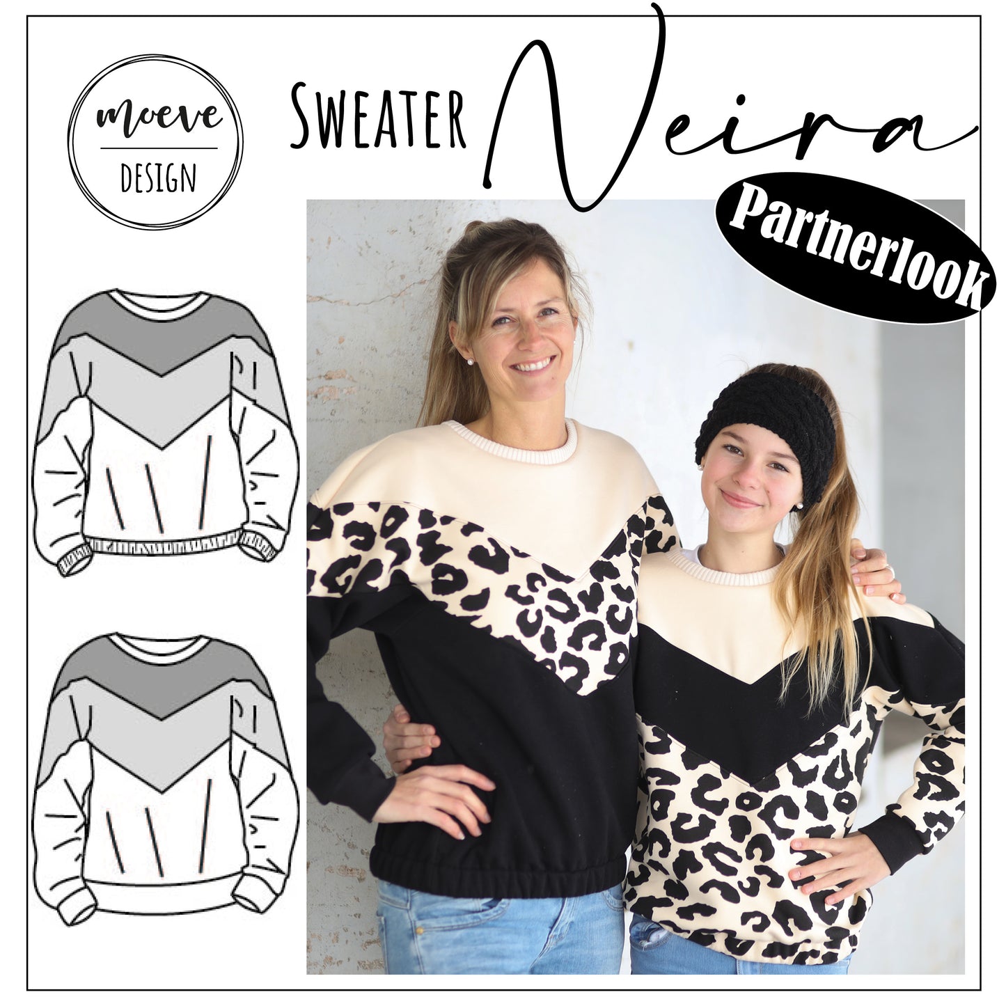 Partnerlook Sweater Neira & Mini Sweater Neira