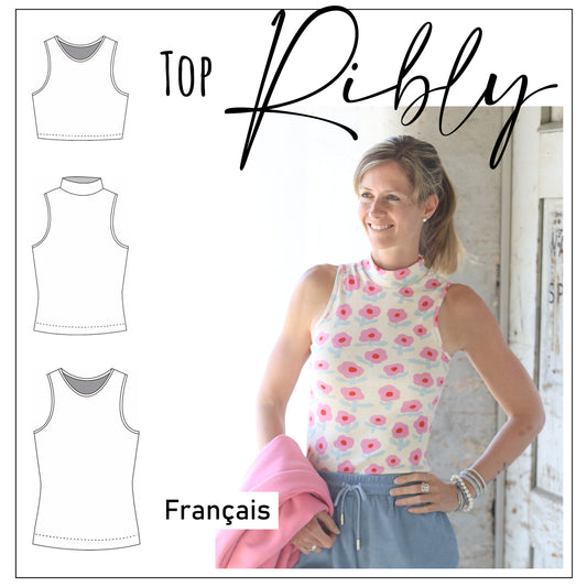 Patron de couture Top Ribly EU 32 - 52