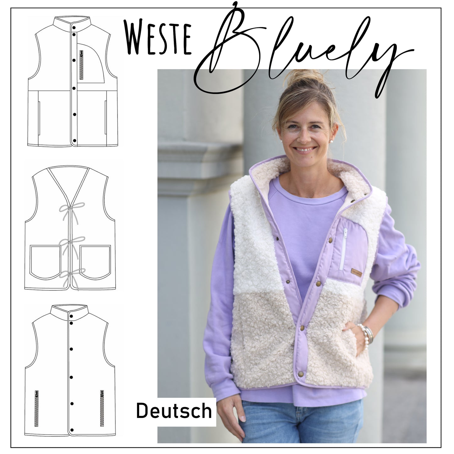 Weste Bluely Gr. 32 - 52